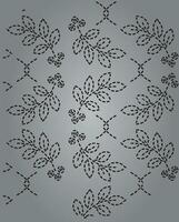 Leaf and Leaves Vector Illustration for Cut out pattern