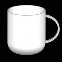 Illustration Vector Of Template Mockup Mugs