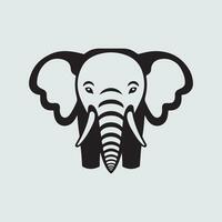 Elephant Icon Design vector