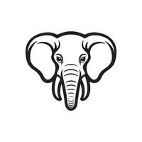 Elephant Icon Design vector