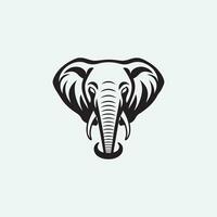 Elephant Icon Design vector