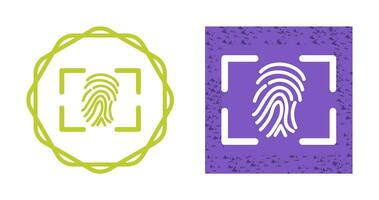 Fingerprint Vector Icon