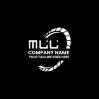 MLL letter logo creative design with vector graphic, MLL simple and modern logo. MLL luxurious alphabet design