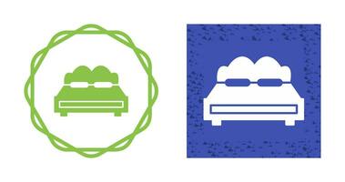 Double Bed Vector Icon