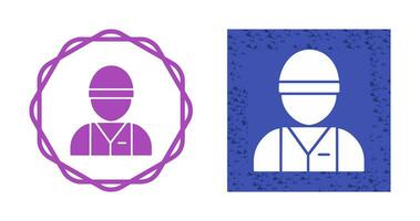 Industry Worker Vector Icon