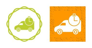 Time Based Delivery Vector Icon