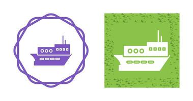 Delivery Ship Vector Icon