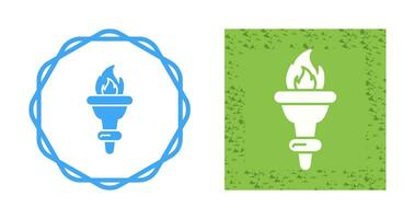Torch Vector Icon