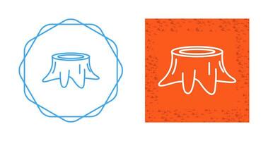 Stump Vector Icon