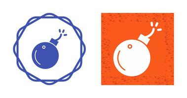 Exploding Cannon Ball Vector Icon