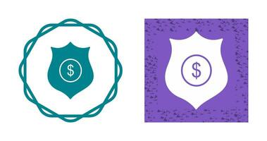 Dollar Badge Vector Icon