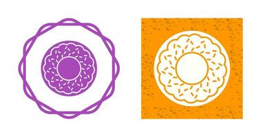 icono de vector de donut