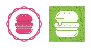 icono de vector de hamburguesa