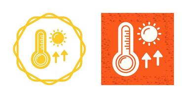 High Temperatures Vector Icon