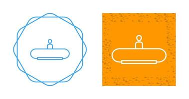 Horizontal Escalator Vector Icon