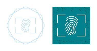 Fingerprint Vector Icon