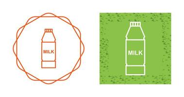 Milk Bottle Vector Icon