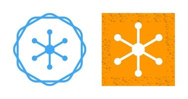 Molecular Structure Vector Icon