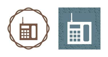 Wireless Landline Phone Vector Icon