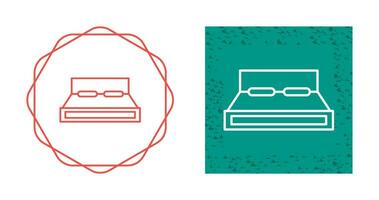 Double Bed Vector Icon