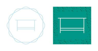 Simple Desk Vector Icon