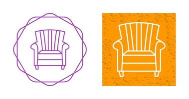 Single Sofa Vector Icon
