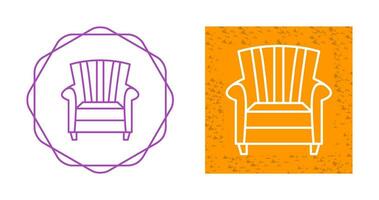 Single Sofa Vector Icon