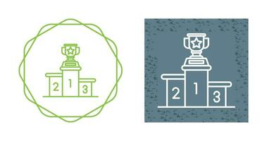 Podium Vector Icon