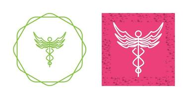 Caduceus Vector Icon