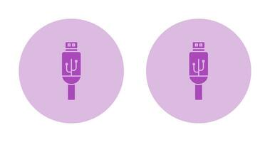 Usb Cable Vector Icon