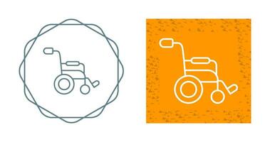 Wheel Chair Vector Icon