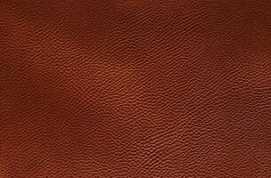 Brown leather texture background photo