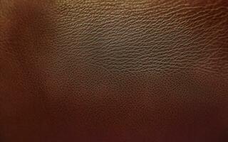 Brown leather texture background photo