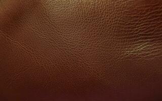 Brown leather texture background photo