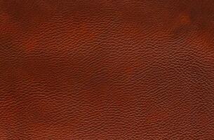 Brown leather texture background photo