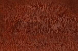 Brown leather texture background photo