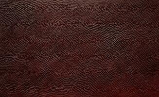 Brown leather texture background photo