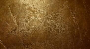 Brown leather texture background photo