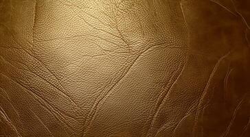 Brown leather texture background photo