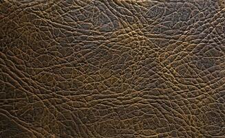 Brown leather texture background photo