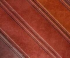 Brown leather texture background photo