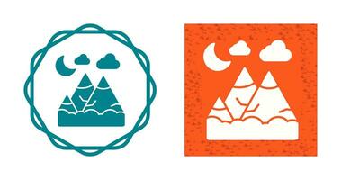 Mountains Vector Icon