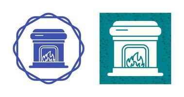Fireplace Vector Icon