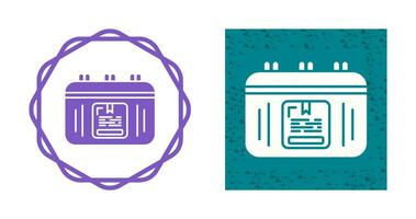 Event Logistics Vector Icon