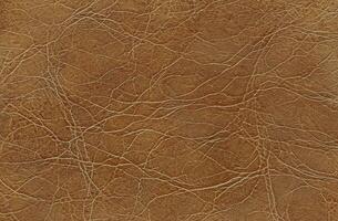 Brown leather texture background photo