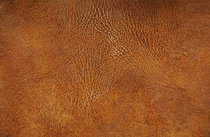 Brown leather texture background photo