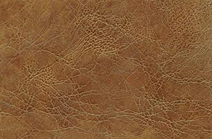 Brown leather texture background photo