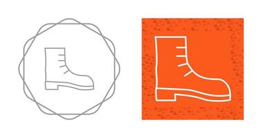 Camping Boot Vector Icon