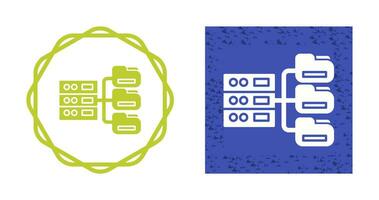 icono de vector de base de datos