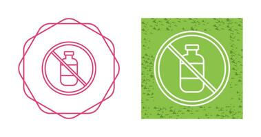 No Liquids Vector Icon